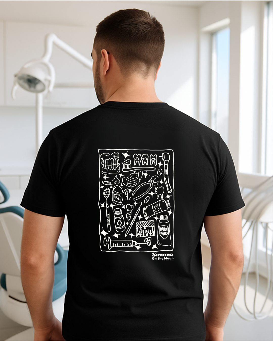 Dentiste tshirt noir