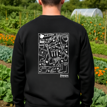 Jardinier sweat noir