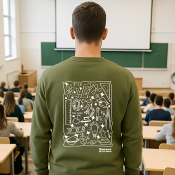 Scientifique sweat kaki