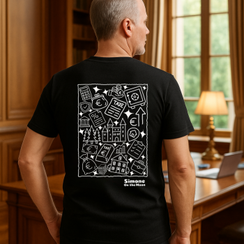 Gestionnaire de patrimoine tshirt noir