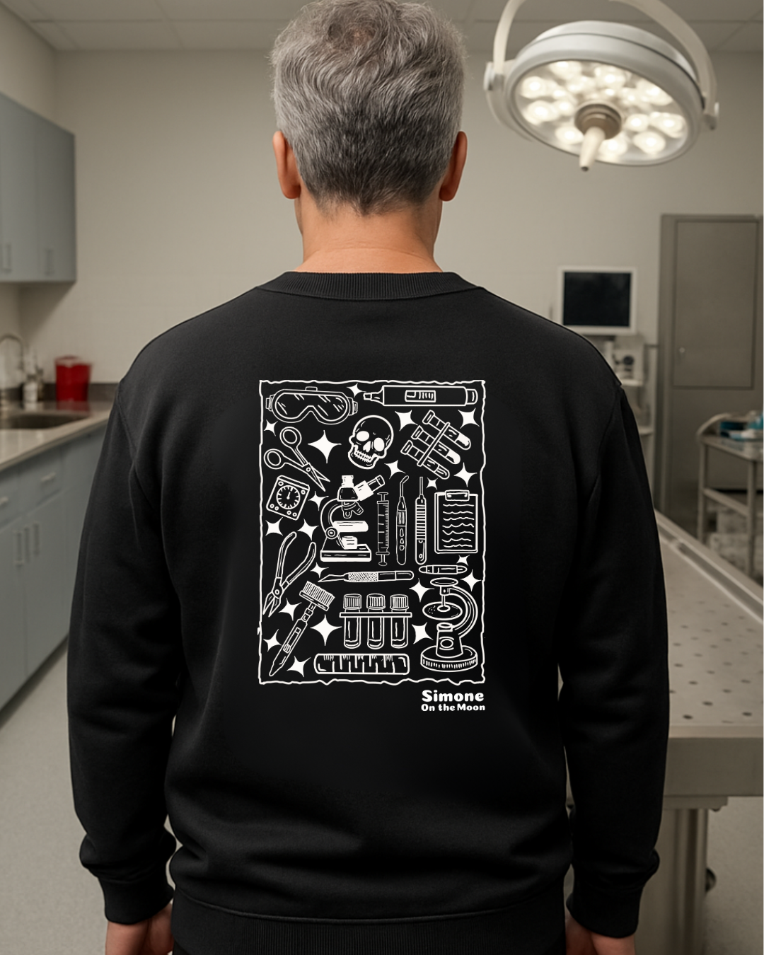 Légiste sweat noir