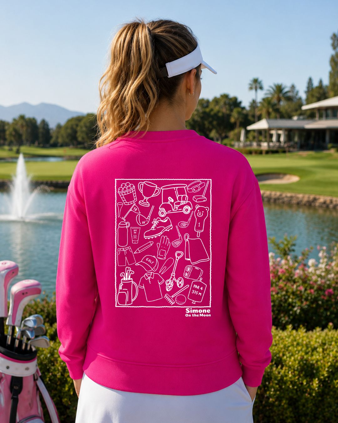 Golf sweat rose